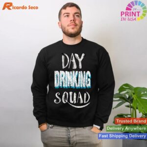 Day Drinking Squad Group Gift T-shirt Style 2 - Sweatshirt