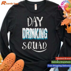 Day Drinking Squad Group Gift T-shirt Style 4 - Hoodie