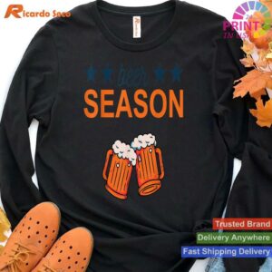 Funny Alcohol Humor Beer Season T-shirt Style 4 - Hoodie