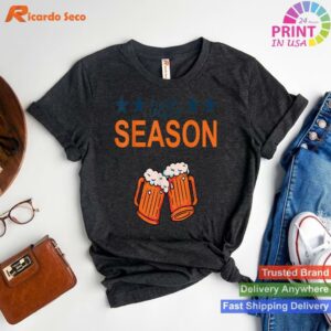 Funny Alcohol Humor Beer Season T-shirt Style 1 - T-shirt